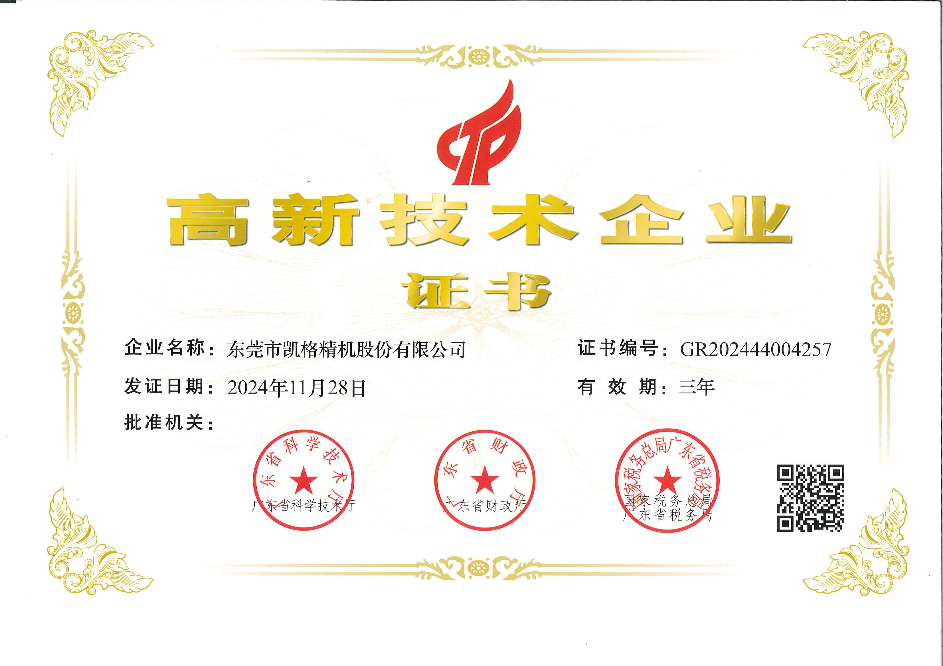 高新手艺企业